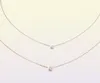 Designer Jewelry Diamants Legers Pendant Necklaces Diamond D039amour Love Necklace for Women Girls Collier Bijoux Femme Brand J7819499