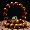 Strand Lucky Zi Jin Shu Light Bead Pliable Temperament Bracelet Bodhi Seed Old Materials