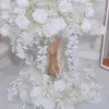 Flores decorativas mesa de casamento peça central peça de flor artificial Decoração Decoração Wreath Florstick Arco floral Arco