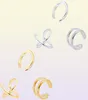 Canner 3pcsset 925 Srebrny mankiet uszu dla kobiet Kolczyki klipsowe Brak kolczyków kolczyka Para Kurek ucha Pendientes 22044643168