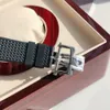 Högkvalitativ toppmärke Vacherxx ConstantXX Mens Watch Rostfritt stål Case Silikon Rem Sapphire Mirror Designer Rörelse Mekanisk Watchwrist