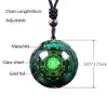 Colliers Orgonite Pendentif Malachite Cristal Quartz Collier pour Protection Emf Chakra Guérison Bijoux Cadeau