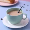 Mokken HealthNordic Style Plastic Milk Cups Eco-vriendelijke tarwebek Cup koffie thee drankje voor ontbijtmiddag mok