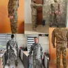 ジャケットメン軍服エアソフトジャケットパンツ米軍スーツ兵士戦闘シャツACUジャングルカモフラージCP戦術服