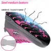 Veiligheidsschoenen voor dames Stalen neus Sneakers Lek Lichtgewicht Laarzen Dames Roze Klein formaat 231225