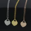 Tiff Gold Herz Designer Halskette Roségold Valentinstag Geschenk Schmuck Withbox Schnelles Geschenk für Mädchen