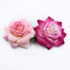 Decorative Flowers 10CM Flannel Roses Wedding Bride Holding Material Christmas Decorations For Home Scrapbooking Artificial