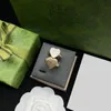 Vintage Love Letter Rings Golden Silver Designer Ring Hip Hop Style La Bague Jewelry With Gift Box178u