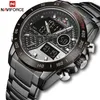 Nuovo orologio per uomini Naviforce Top Top Luxury Brand Fashion Quartz Bussiness Watch inossidabile Orologio da polso Sport Relogio Masculino LY1282E