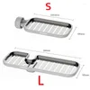 Kitchen Storage Faucet Rack Home Bathroom Stainless Steel Sink Drain Organizer Soap Sponge Holder Accessories