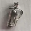 18KGP Fire Extinguisher Locket Cage Pendant Finding Can Hold Pearl Gem Beads Bracelet Charm Pendant Necklace Fitting220j