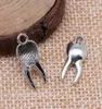 500Pcslot Antique Silver Alloy Zombie Tooth Charm Pendant For Jewelry Making Earrings Necklace And Bracelet 8x20mm A1979747157