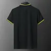 Haikyuu neuer Männerdesigner reines Baumwoll-Anti-Falten-Stoff-Geschäfte Casual Herren-Polo-Shirt Herren T-Shirt Vater Hemd Kleidung T-Shirt Clodhingm-3xltop