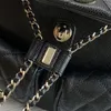 Bolsa de cajas de mochila de mochila de becerro de 20 cm 10a espejo de hombro con mochilas de diseñador C501 de calidad