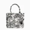 Sacchetti di design di lusso borsette marcata per maniglie per donne jacquard ricami shopper borse da spiaggia spalla tote borse all'ingrosso