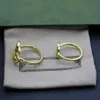 New Fashion Unique Design Couple Ring Simple Highquality Goldplated Ring Trend Matching Supply NRJ5336147