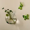 Vases muraux suspendus en verre, planteur de fleurs, conteneur de Terrarium, décoration de jardin de maison, livraison directe