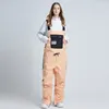 Skiing Pants Winter Ski Outdoor Snowboard Bib Waterproof Wear-Resistant For Women Men Warm Snow Trousers Overalls Wear