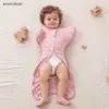 Bebê saco de dormir nascido swaddle sem mangas saco de dormir verão fino algodão macio 2 maneiras zíper fralda mudando 231225