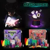 Puzzle Semplice Set di oggetti magici per bambini Trucchi per bambini Giocattolo Emozionante Trucco da mago Spettacolo di prestazioni Giocattoli per feste 231225