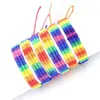 Weave Rope String Friendship Braccialetti fatti a mano Fil