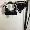 Klasyczny drukowany projektant kostiumów kąpielowych kamizelki push upe seksowne stroje kąpielowe kantar