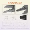 Iwiss IWS2820 460pcs JSTXH CONNECTURS KIT MINI HAND CRIMPING Tång Set Crimping Tools for Jam Molex Tyco JST Terminals 211114893749