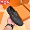 260Model Luxury Brands Penny Loafers men Casual shoe Slip On Leather Dress Shoes Size 38-46 Brogue Carving Loafer Driving Party