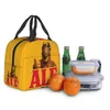 Line Alf Thumbs Up Borsa per il pranzo Borsa termica termica isolata Alien Life Form Lunch Box per donne Bambini Scuola Lavoro Picnic Food Tote Borse