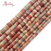 Andra 2x4 3x6 3x8mm Heishi Shoushan Stone Beads Loos