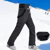 Giacche Nuove Spacco da sci super caldo inverno caldo uomo Mortena di snowboard impermeabile pantaloni pantaloni da neve maschio costumi di neve più dimensioni