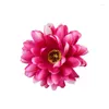 Dekorativa blommor 50st 8,5 cm Artificial Silk Chrysanthemum For Home Wedding Bouquet Decoration Diy Wreath Accessories Festival Supplies