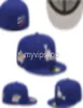 2023 Men039s Fashion Hip Hop Classic Royal Blue Color Flat Peak Full Size Closed Caps Baseball Sports All Team Fitted Hats In S6485305