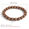 Strand oaiite 6mm The Vajra Bodhi Armband Men's and Women's Prayer Healing Meditation Tibetan Buddhist Coconut Shel smycken