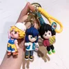 Demon Slayer Schlüsselschüsse 3D Niedliche Figurenversion Keychain Anime KPOP Gaming Schlüsselanschlüsse Bereits Stock Geschenke