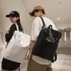 Backpack 2024 Homens de couro PU de alta qualidade Menas de bagpack Backpacks da bolsa estudantil Mochila diária mochila mochila grande mochila preta preta