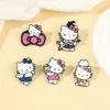 girls cats brooch Cute Anime Movies Games Hard Enamel Pins Collect Cartoon Brooch Backpack Hat Bag Collar Lapel Badges BJ