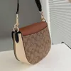 Olay New Women's Classic Old Flower Mini Round Crossbody Crotgher Conder مثبتة في مصنع حقيبة سرج على الإنترنت 70 ٪ بيع