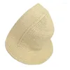 Boinas elegantes vintage Victorian Bonnet Hat Base Diy Straw Dir