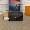 Wallet Card Holder Designer Fashion Womens Mini Zippy Organizer Wallet Coin Purse Bag Key Pouch Pochette Accessoires With Box243s