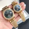 Erkek Watch Womens Watch Designer Watches 36mm Elmas İzle Lady Le Montre Hareketi İzler Altın Paslanmaz Çelik İzle Saatler Lüks Kadınlar Menwatch Watch Menwatch