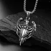 Hanger Kettingen Trend Hiphop Eagle Ketting Heren Gepersonaliseerde Niche Sieraden Straatketen Trui Charme Necklack Van Mannen