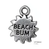 Charms Fashion Easy To Diy 30Pcs Sun With Beach Bum Mes Charm Jewelry Making Fit For Necklace Or Bracelet2401 Drop Delivery Findings Dhw1G