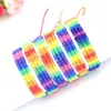 Weave Rope String Friendship Braccialetti fatti a mano Fil