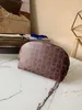 Borsa per il trucco da donna di qualità specchio 10A Borsa alla moda Borsa da viaggio per articoli da toeletta firmata da donna Borsa da donna Pochette di alta qualità con scatola