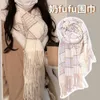Écharpe chaude et épaisse pour femmes, châle blanc haut de gamme, polyvalent pour l'automne et l'hiver, nouvelle collection 2023