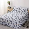 3Pcs Bed Sheet Lace Skirt Elastic Fitted Double Bedspread With Pillowcases Mattress Cover Bedding Set Bedsheet 231225