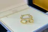 Womens Designer Rings Gold Titanium Steel Ring Mens Engagement Love Golen Ring Pearl Diamond F Rings Lamer Jewel Fashion Gift 7850050