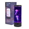 Lampada di gelatine Il colore della lampada che cambia serbatoio acquario a led luce rilassante del comodino da comodino per decorazioni per la camera da letto Gift per bambini