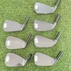 Nouveau Mirua MB-101 Iron Set MB 101 Iron doux avec acier / arbre graphite Couleur noire 7pcs (456789p) avec les têtes de tête réelles Contactez-nous